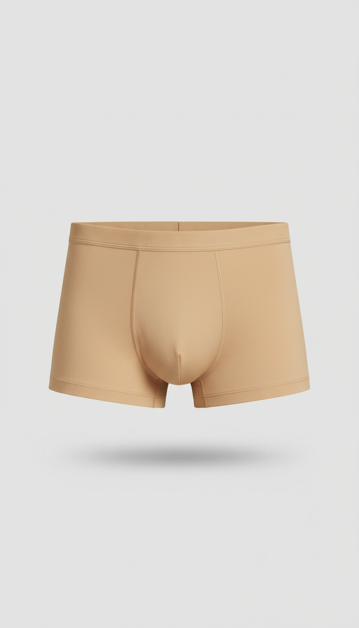 Boxer anti-fuite sable raffiné