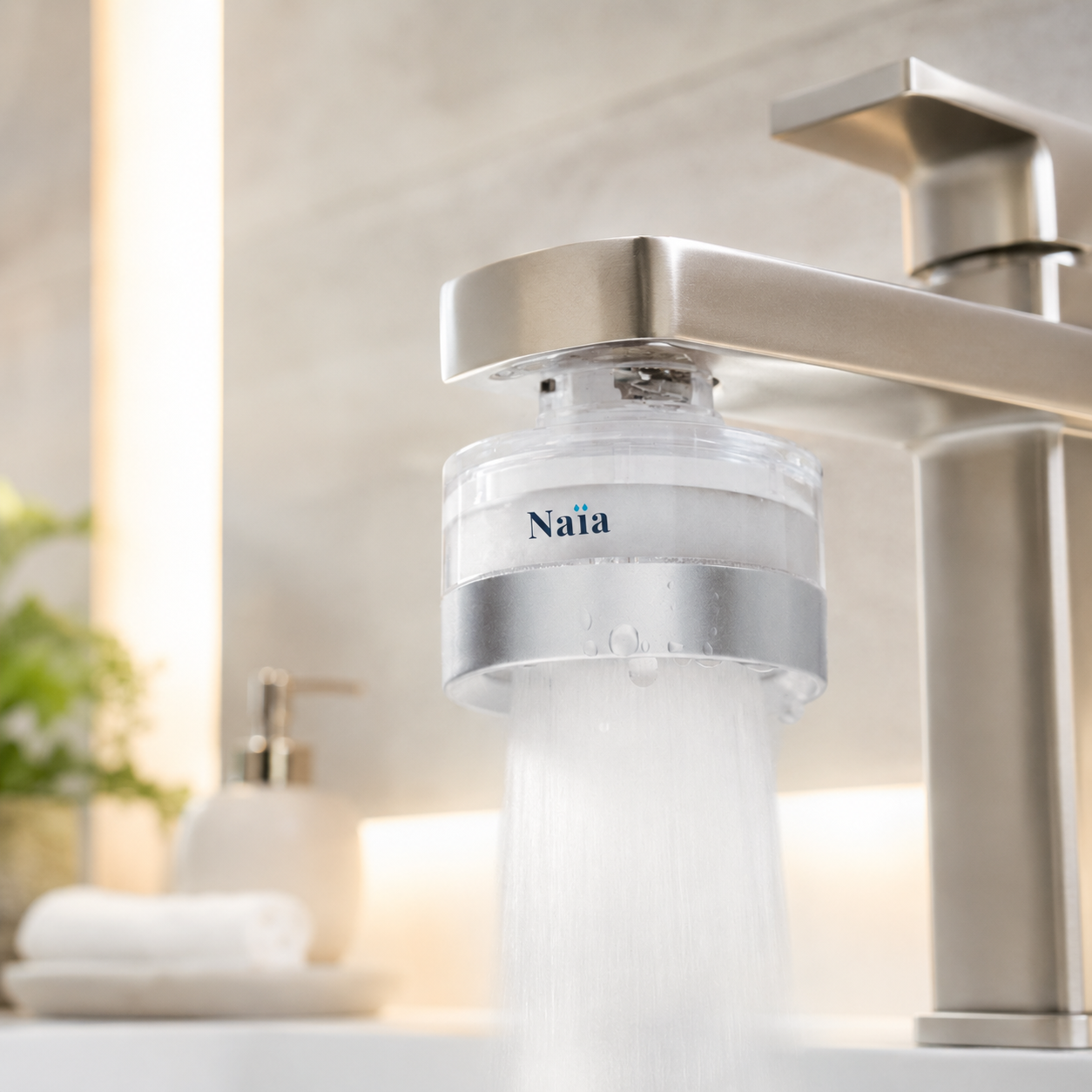Naïa — Filtre à eau pour le visage