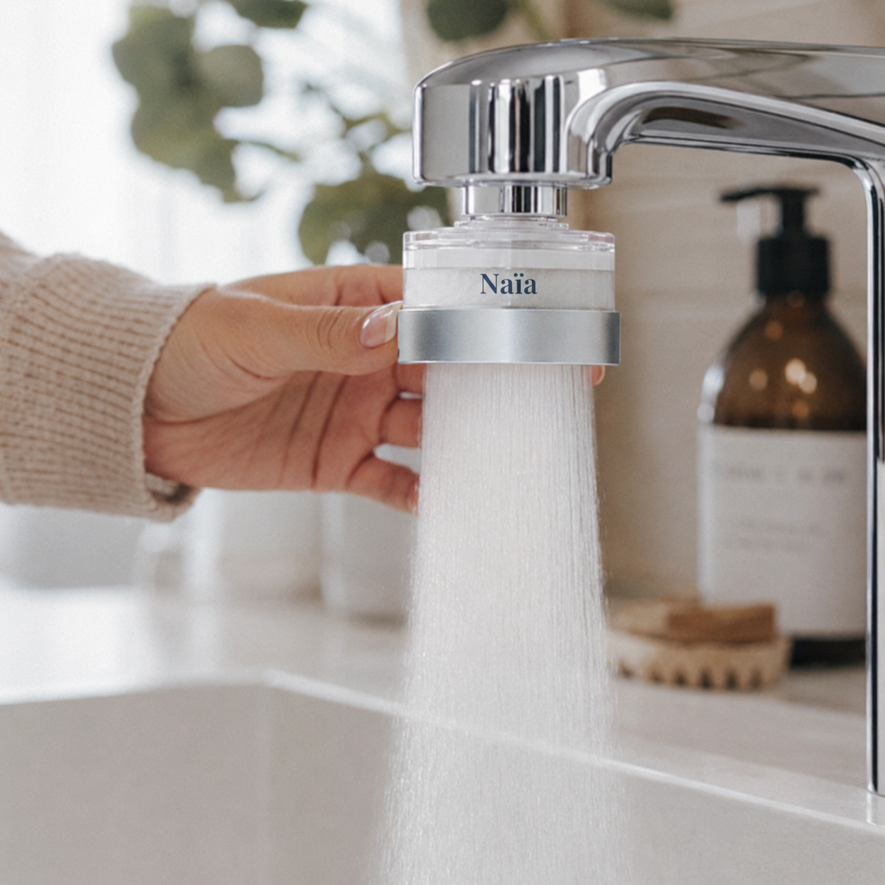 Naïa — Filtre à eau pour le visage