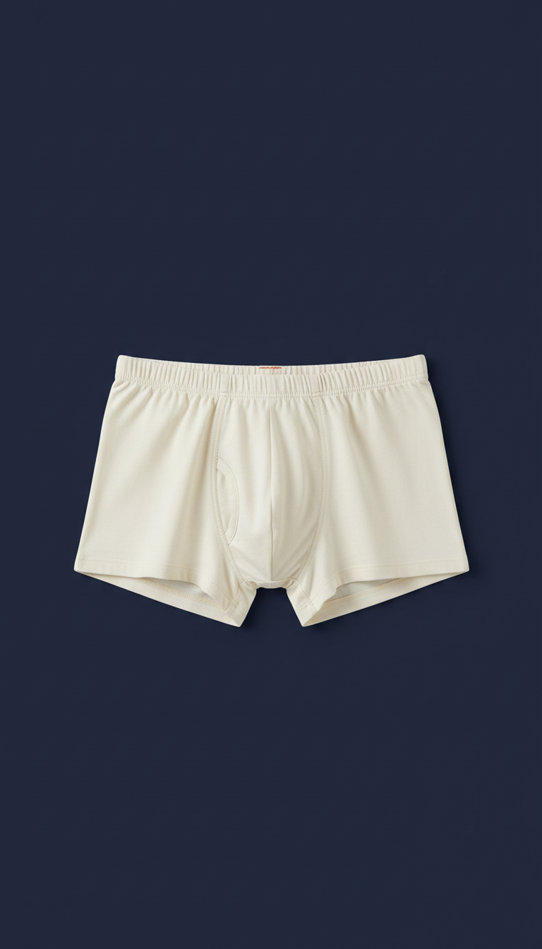Boxer blanc ivoire pur