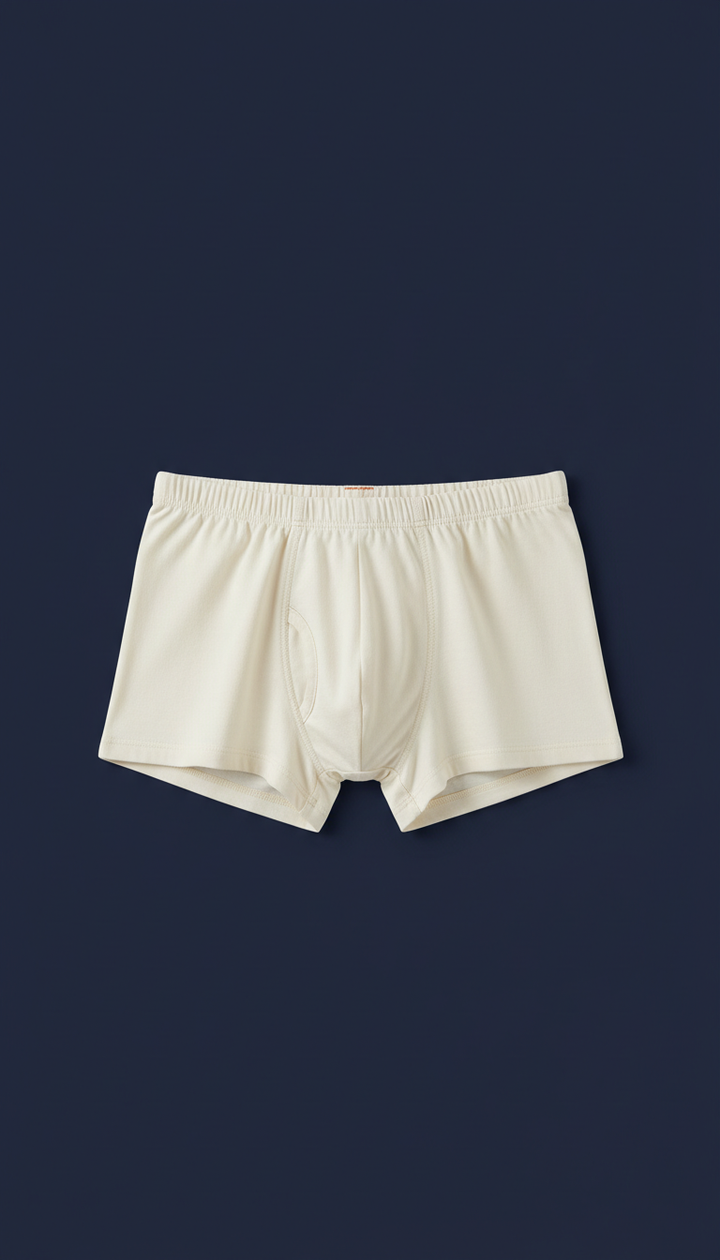 Boxer blanc ivoire pur